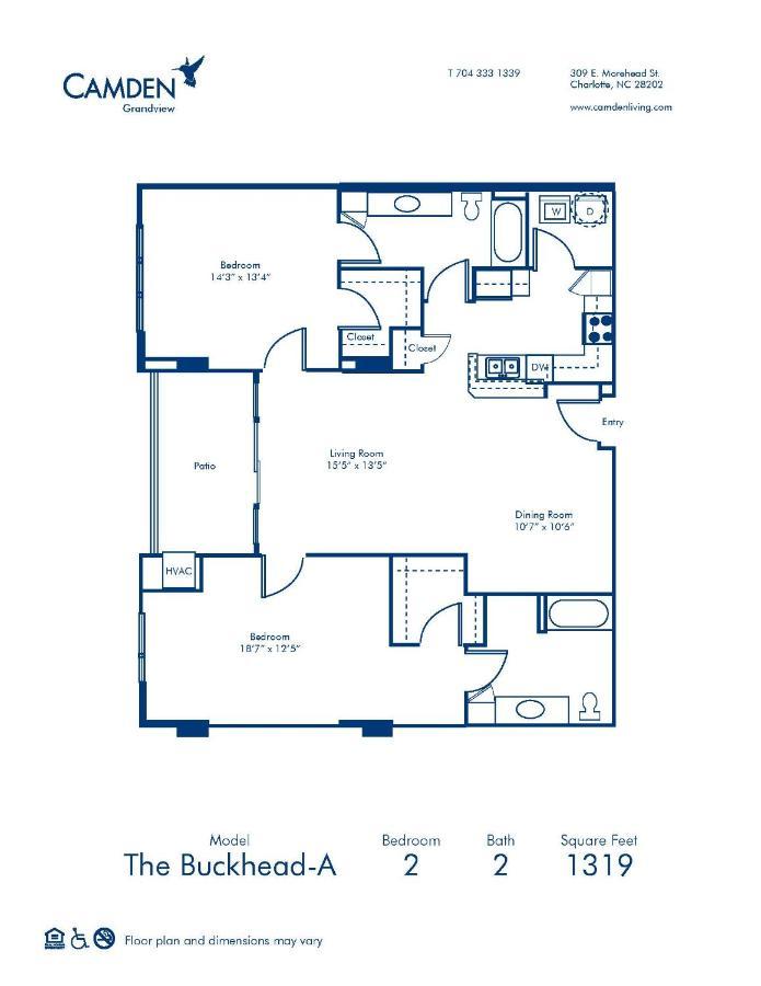Spacious 2 Bed, 2 Bath Uptown Gem In The Heart Of The City-parking-wi-fi-balcony Cgv Apartment